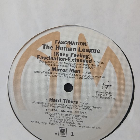 Collectible 1981 Human League Fascination - Picture 6 of 8